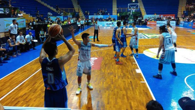 Pelita Jaya Vs Aspac Jakarta di semifinal IBL 2017