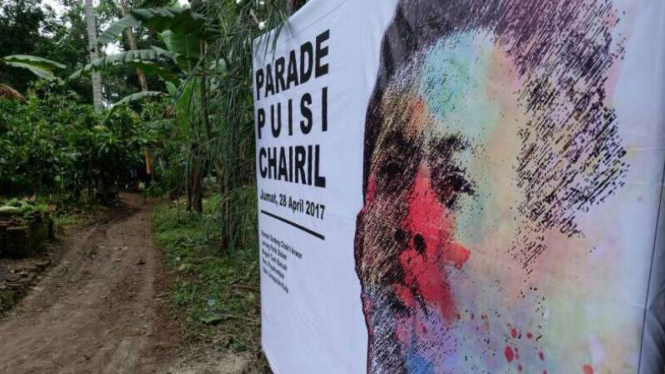 Forum Inisiator Chairil Anwar Menuju Pahlawan Nasional menggelar Parade Puisi Chairil di Limapuluh Kota, Sumatera Barat, pada Jumat, 28 April 2017.