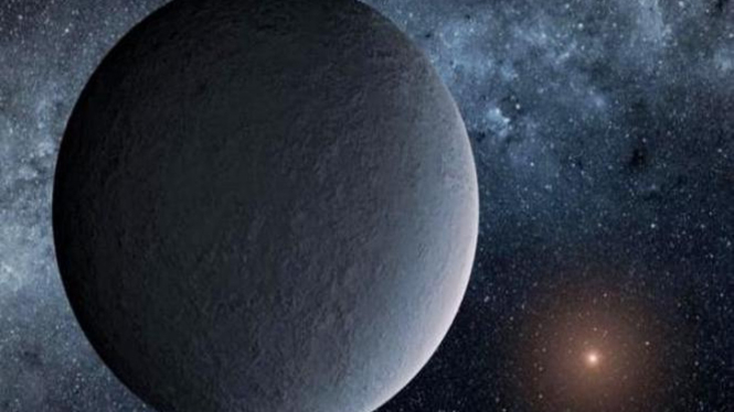 Ilustrasi planet di luar Tata Surya.