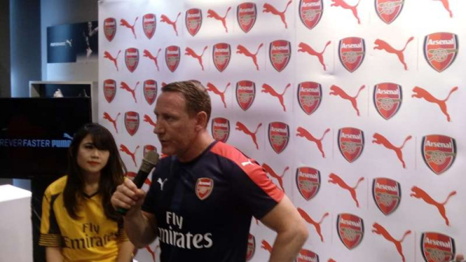 Legenda Arsenal, Ray Parlour, hadir di Jakarta