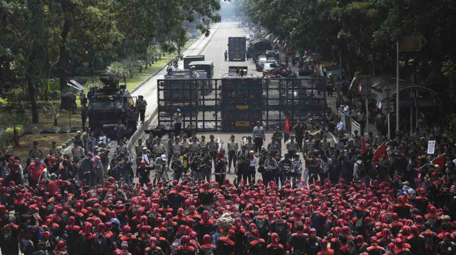 Ragam Aksi Hari Buruh di Sejumlah Daerah Indonesia