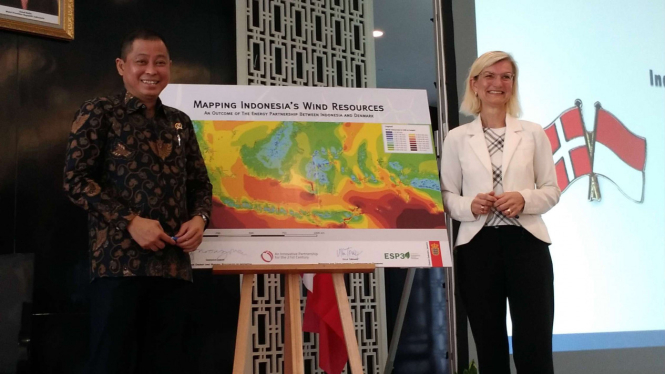 Peluncuran Peta Potensi Energi Angin Indonesia.