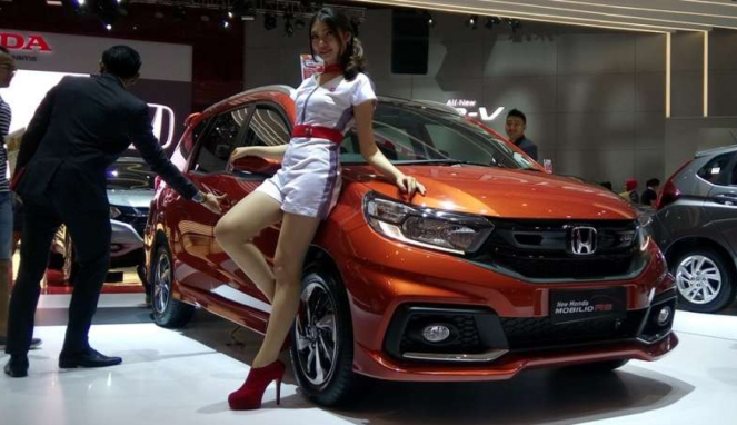 Honda Mobilio terbaru di IIMS 2017. 