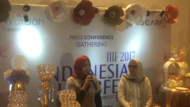 Pres conference Indonesia Hijab Fest 2017