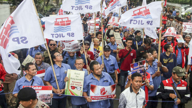 Unjuk Rasa Pekerja JICT