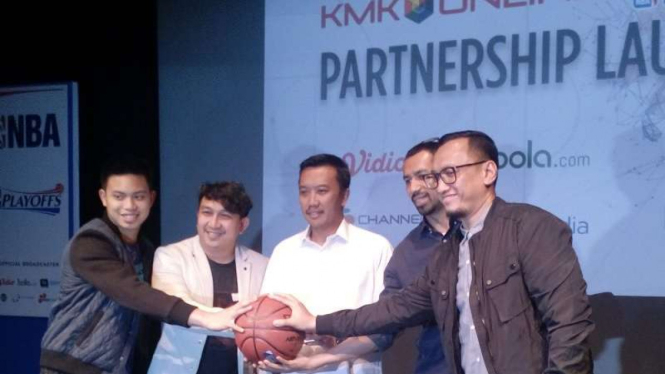 Foto Launching NBA.