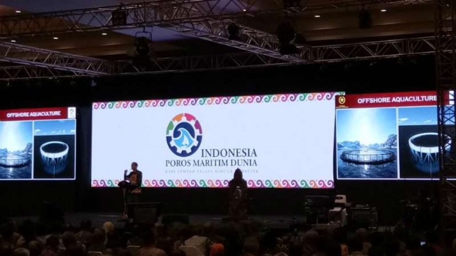 Presiden Joko Widodo membuka Rakernas Kemaritiman di Jakarta, Kamis, 4 Mei 2017