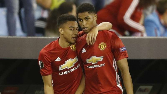 Jesse Lingard dan Marcus Rashford