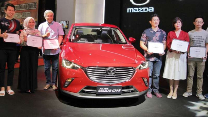 Penyerahan simbolik Mazda CX-3