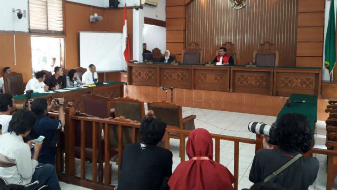 Sidang praperadilan dengan pemohon politi Partai Hanura, Miryam S. Haryani. 