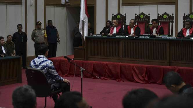 Pembacaan Putusan Kasus Dugaan Penistaan Agama Ahok