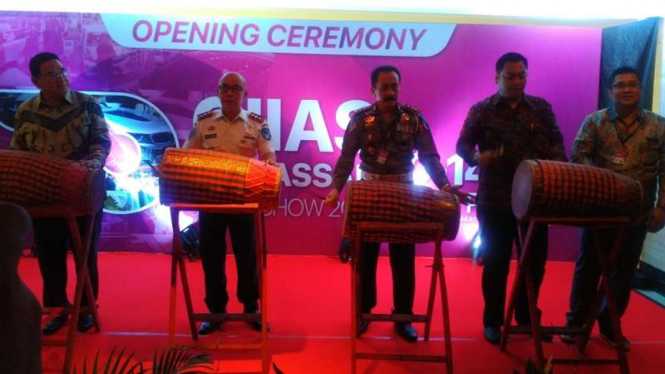 Pembukaan pameran GIIAS Makassar 2017.