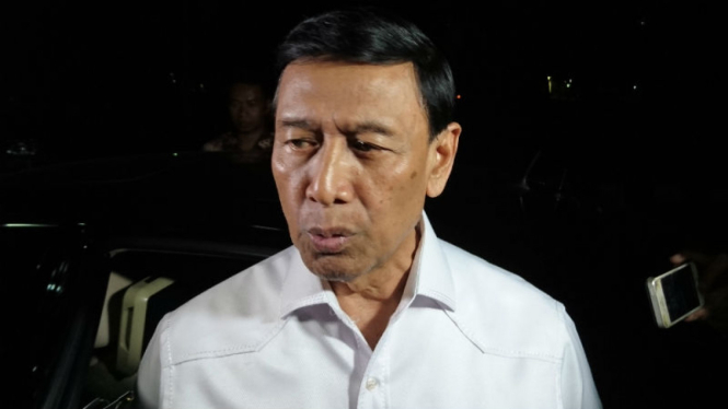Menteri Koordinator Bidang Politik, Hukum, dan Keamanan (Menko Polhukam) Wiranto.