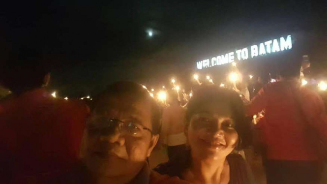 Aksi menyalakan lilin di Batam dibubarkan polisi