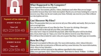 Peretas Hidupkan Lagi Virus WannaCry