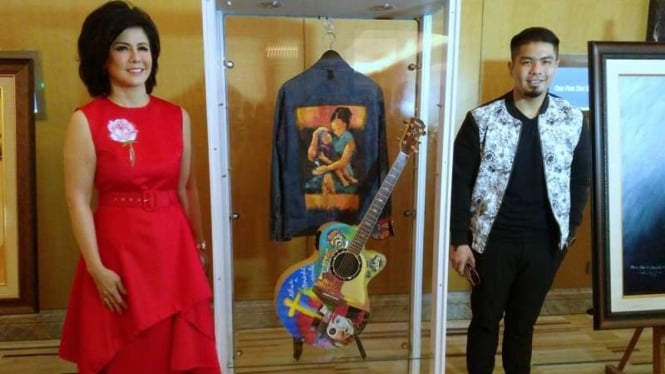 Ibu Bams Ex-Samson Gelar Pameran Seni Lukis