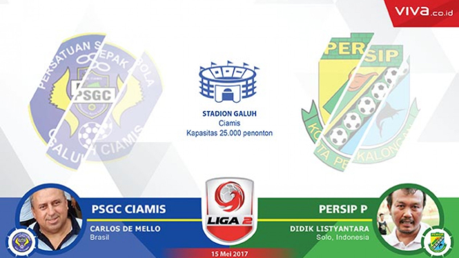 Duel PSGC Ciamis vs Persip Pekalongan