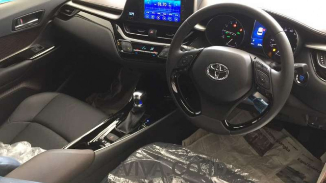 Interior Toyota C-HR.