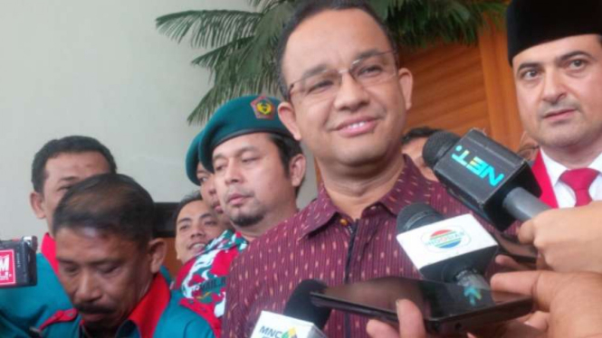 Gubernur DKI Jakarta terpilih, Anies Baswedan.