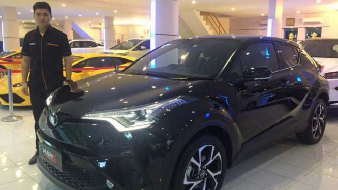 C-HR yang diboyong Hans Automotive ke Batam.