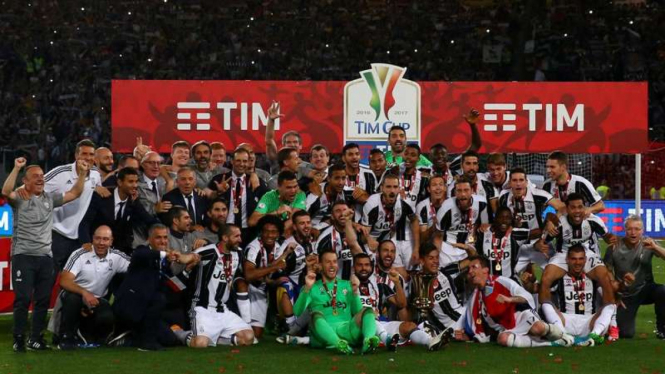 Juventus menjuarai Coppa Italia 2017