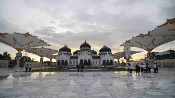 Wajah Baru Masjid Raya Baiturrahman Aceh