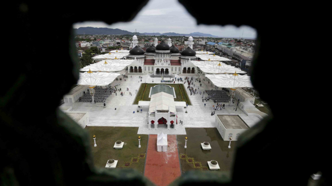 Wajah Baru Masjid Raya Baiturrahman Aceh