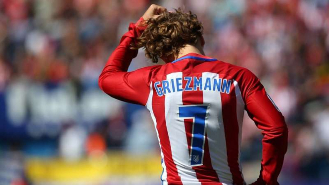 Penyerang Atletico Madrid, Antoine Griezmann