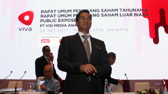 Presiden Direktur VIVA Anindya N. Bakrie