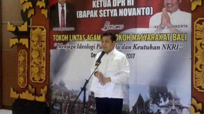 Ketua Umum Golkar Setya Novanto.