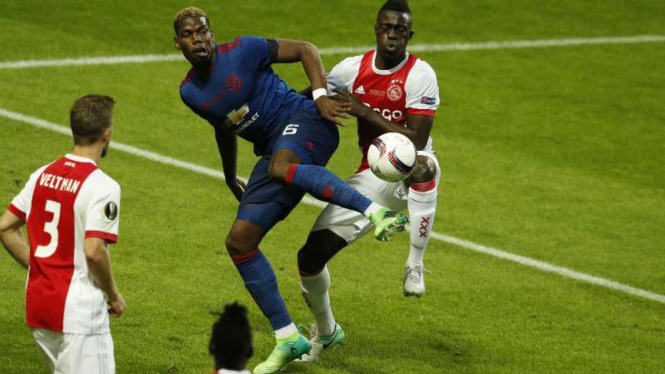 Duel Ajax Amsterdam vs Manchester United