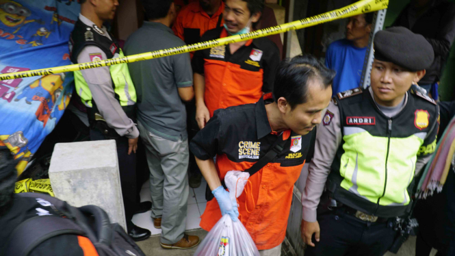 Rumah terduga pelaku bom bunuh diri Kampung Melayu