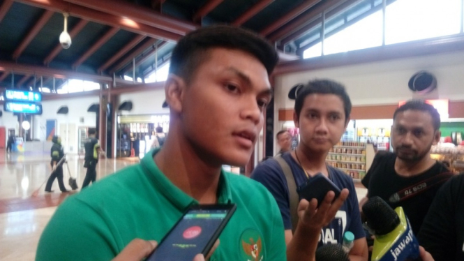 Pemain Timnas Indonesia U-19, Rahmat Irianto.
