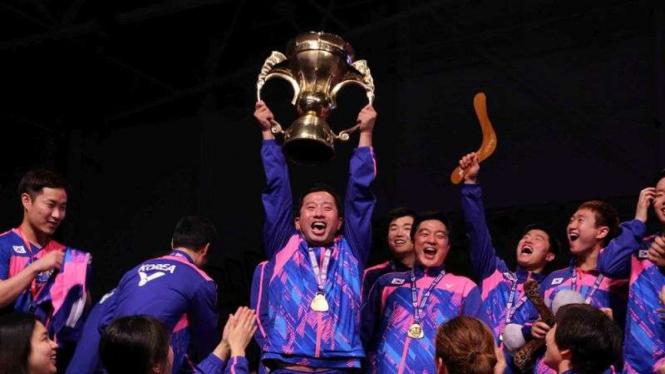Korea Selatan juara Piala Sudirman 2017