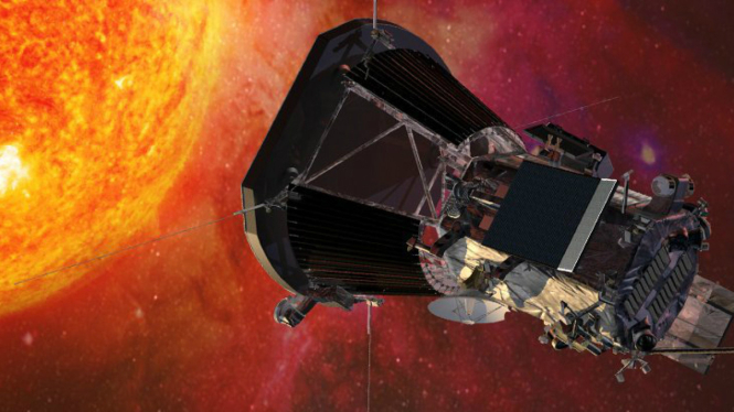 Ilustrasi wahana Solar Probe Plus