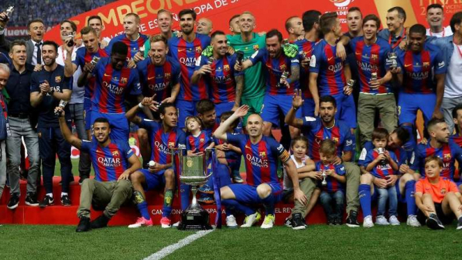 Download Gambar gambar barcelona juara copa del rey Terbaru