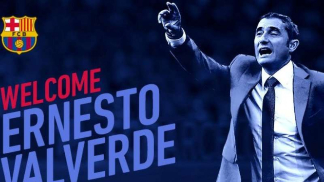 Pelatih anyar Barcelona, Ernesto Valverde