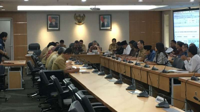 DPRD DKI gelar rapat soal pengunduran diri Ahok, di Jakarta, Selasa, 30 Mei 2017