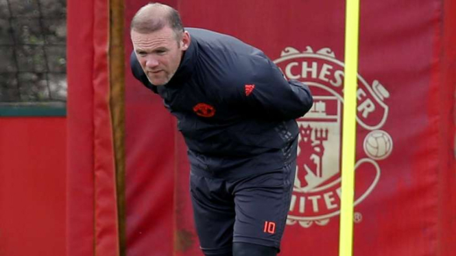 Penyerang Manchester United, Wayne Rooney