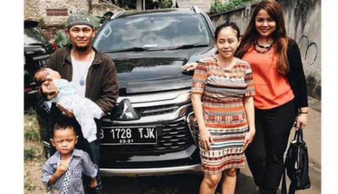 Bayi bernama Pajero Sport di Tangsel ditemui Mitsubishi.