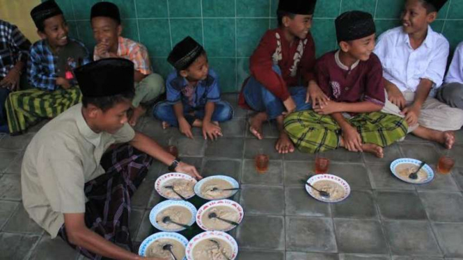 Bubur sayur lodeh, tradisi menu buka puasa warisan Panembahan Bodho 