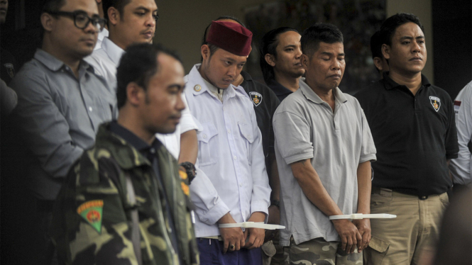 Polri tangkap pelaku persekusi di Cipinang Muara, Jakarta Timur.