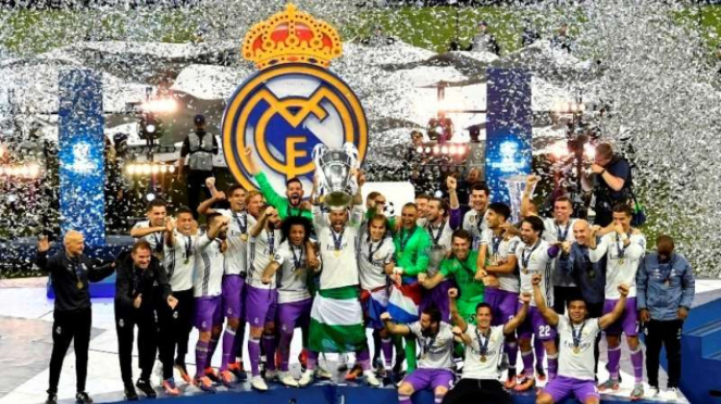 Real Madrid juara Liga Champions.
