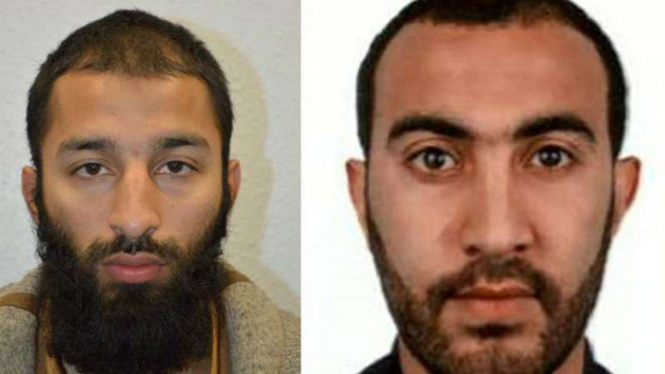 Dua pelaku teror London yang tewas di lokasi