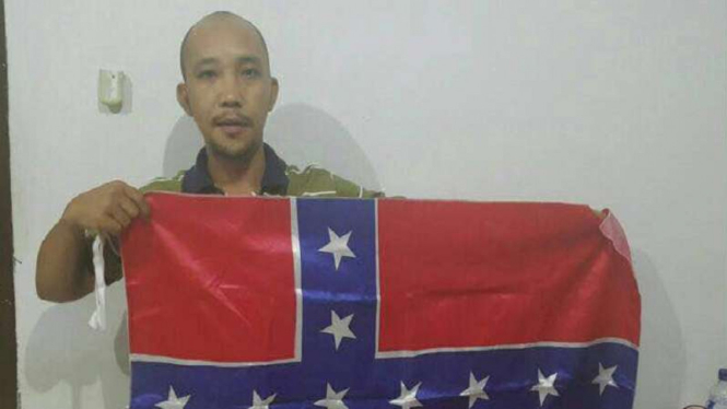 Rocky, aktivis Minahasa Merdeka ditangkap polisi