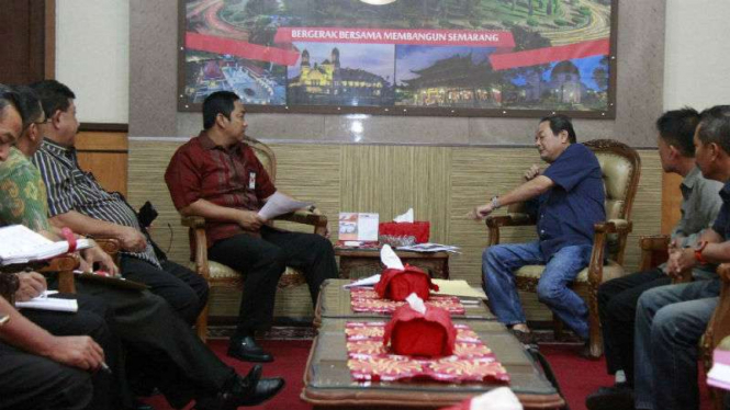 Walikota Semarang, Hendrar Prihadi bertemu dengan perwakilan Genta Auto & Sport