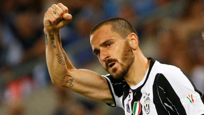 Mantan pemain belakang Juventus, Leonardo Bonucci.