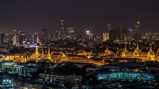 Pemandangan Bangkok Thailand