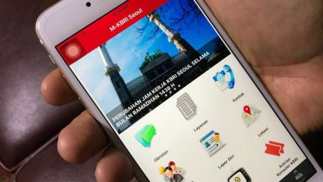 Aplikasi perlindungan WNI yang diliuncurkan KBRI Seoul
