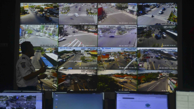 Pemantauan Arus Mudik Lebaran 2017 dengan CCTV